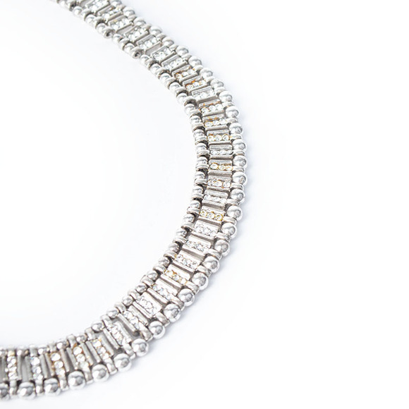 Philippe Audibert Necklace Women Silver - Picture 2 of 3